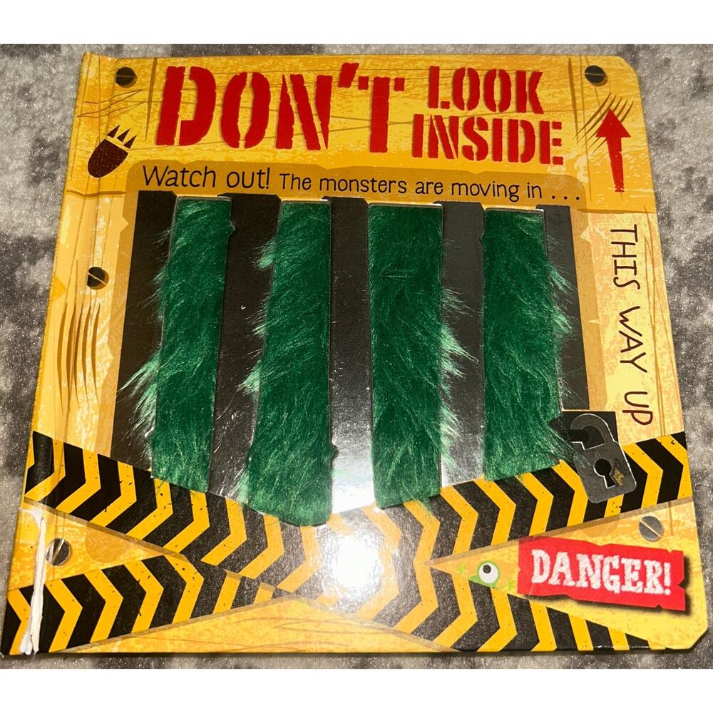 Make Believe Ideas- Don't Look Inside-Monsters Are Moving In Book